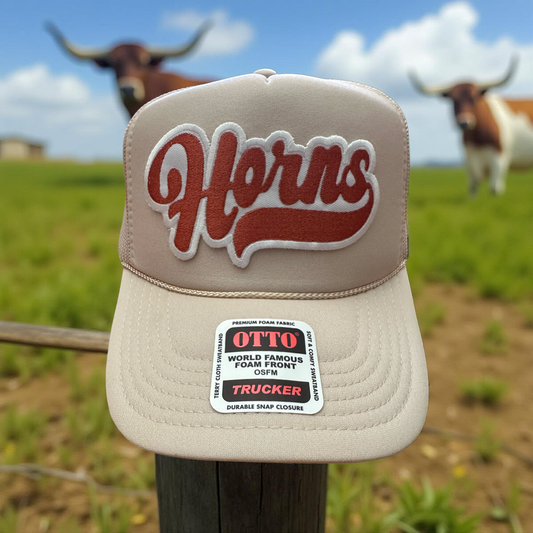 Texas Horns Patch Hat