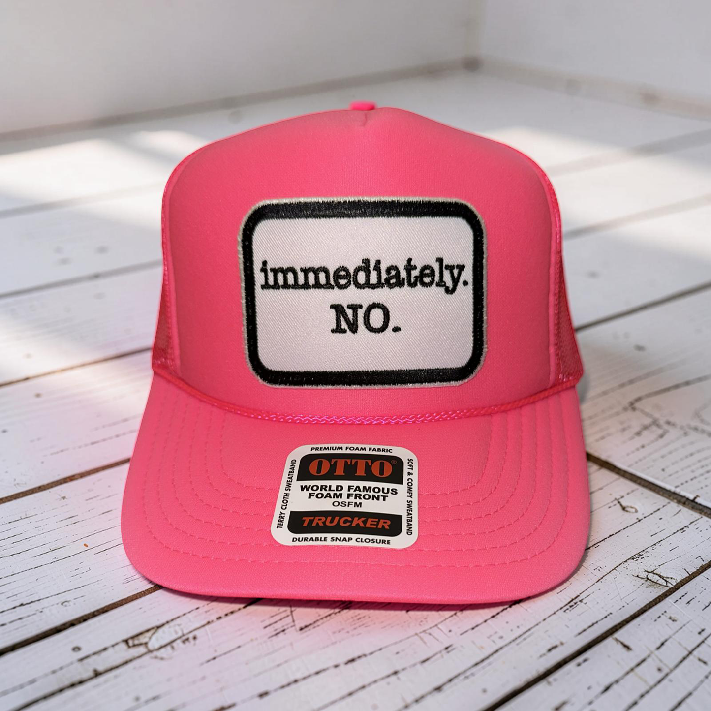 Immediately No. (Copy)