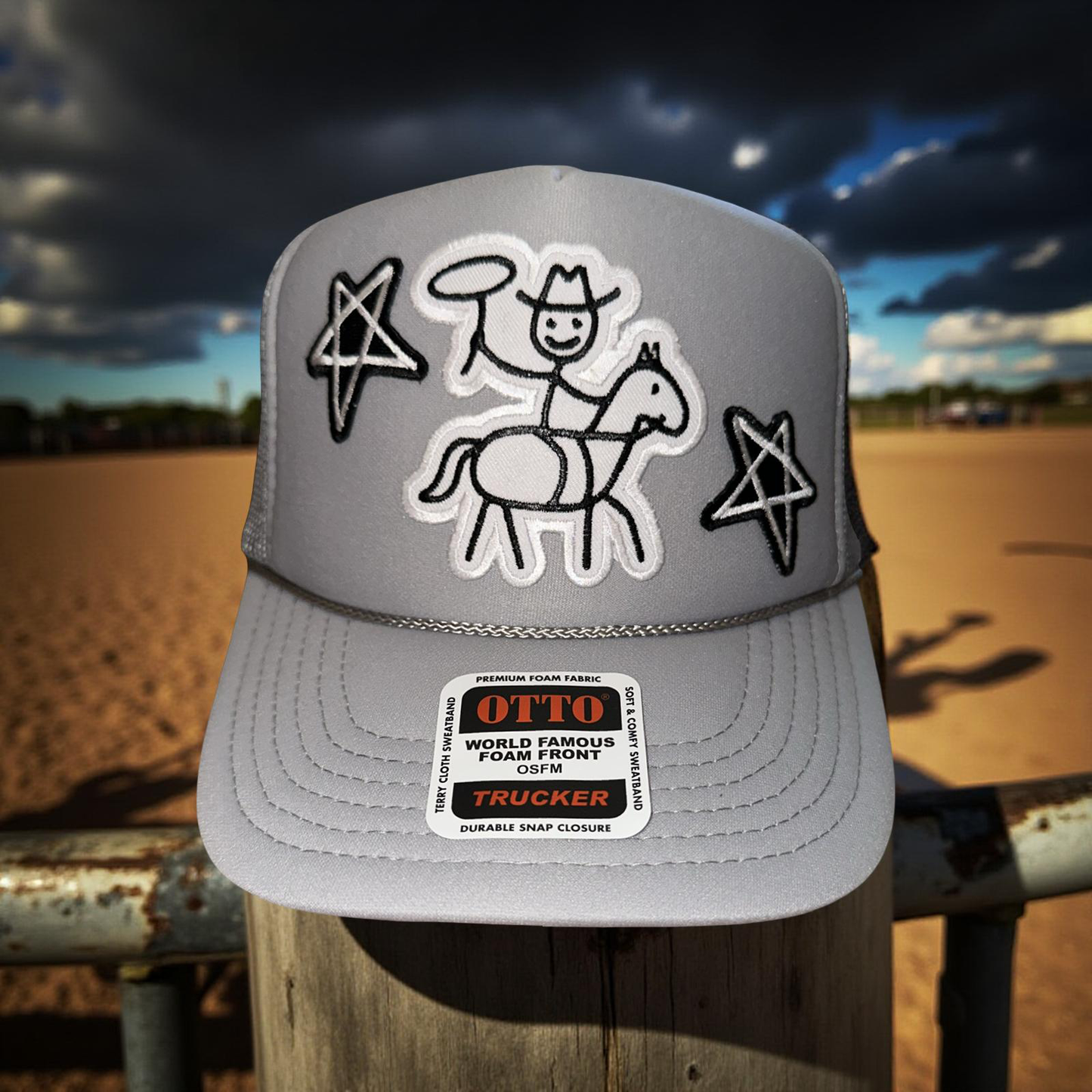 Rodeo Stick Figure Roper