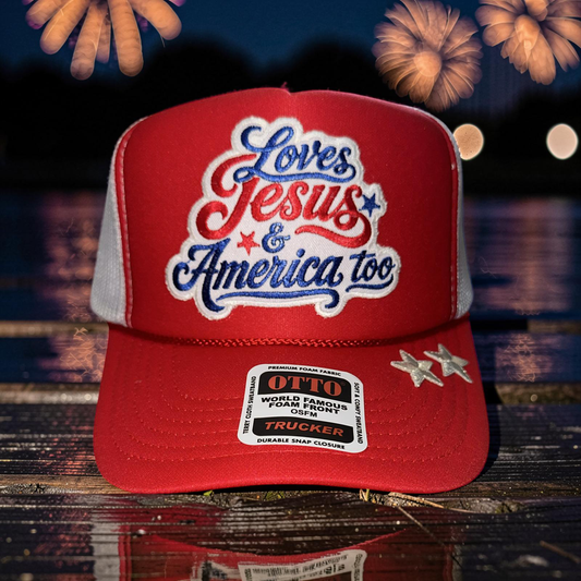 Loves Jesus and America too!